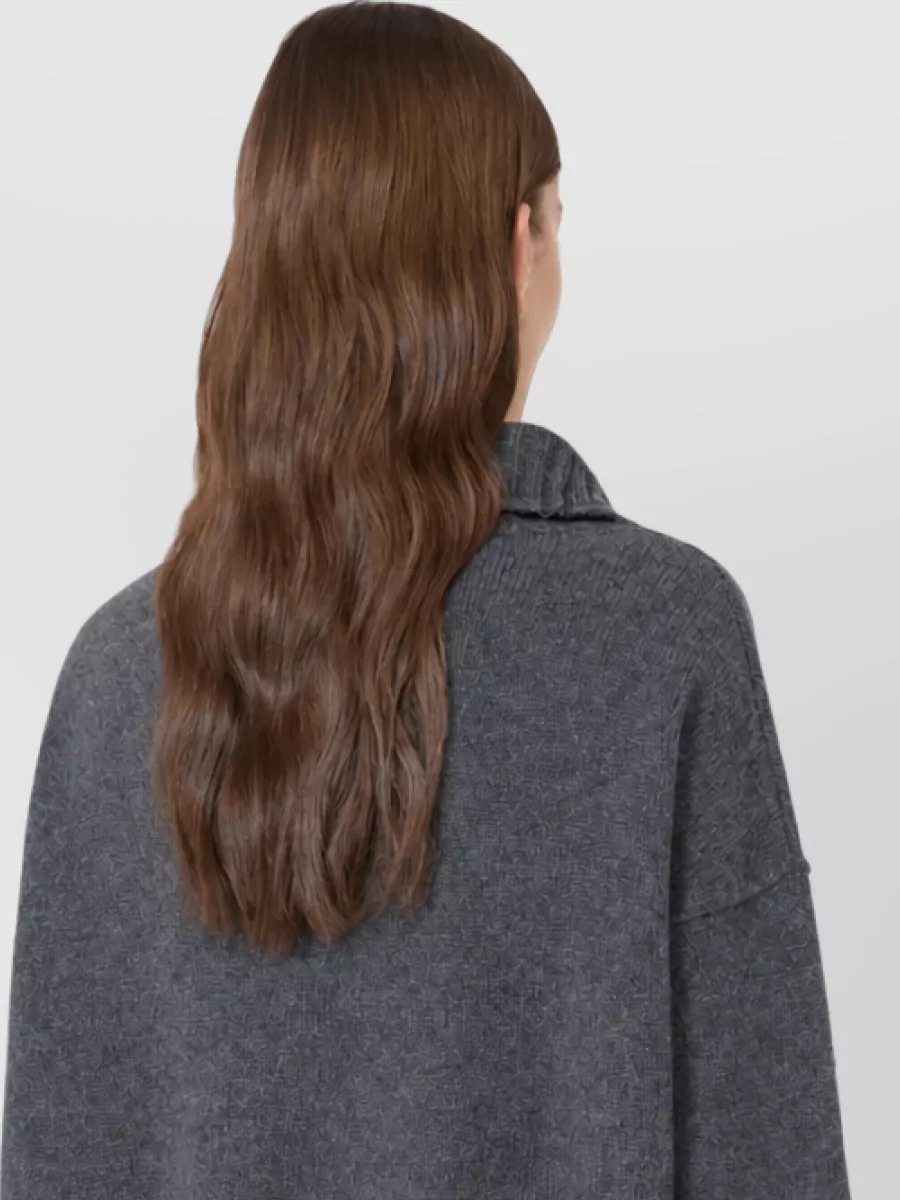 Max Mara Cashmere Fine Rib-Knit Sweater