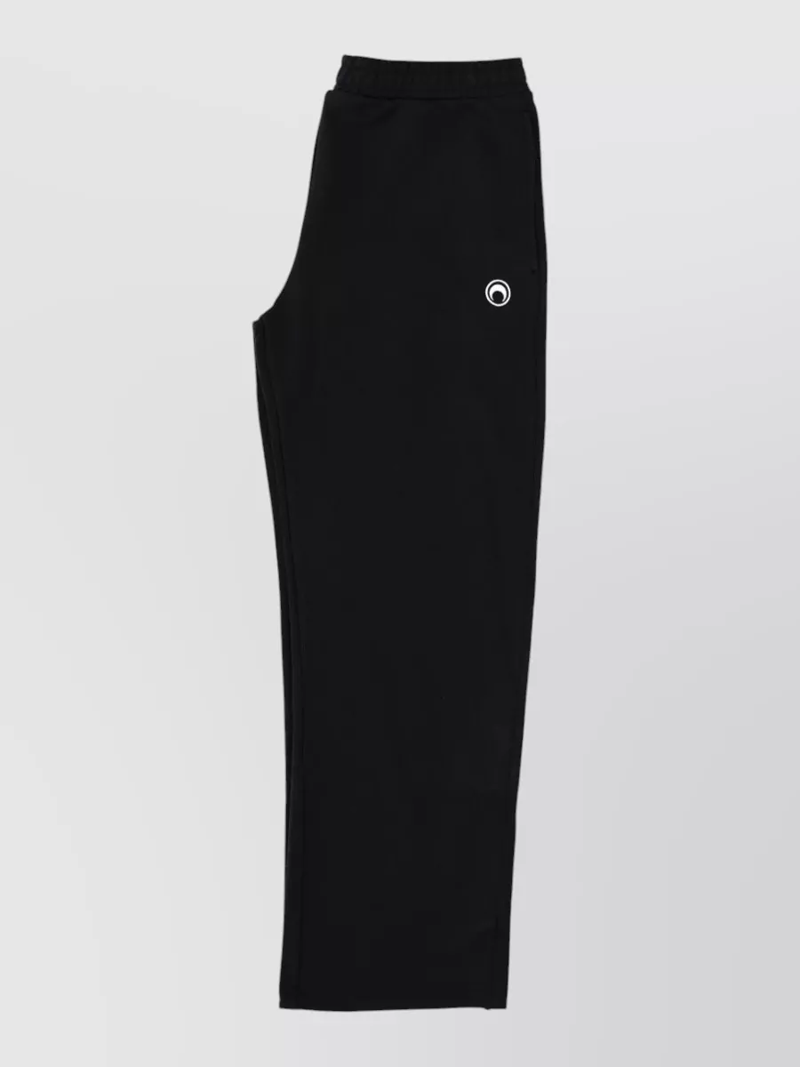 Marine Serre Fleece Sweatpants Moon Logo