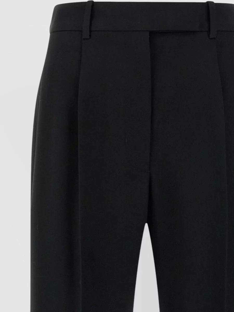 Tom Ford Tailored Trousers Front Pleats Belt Loops