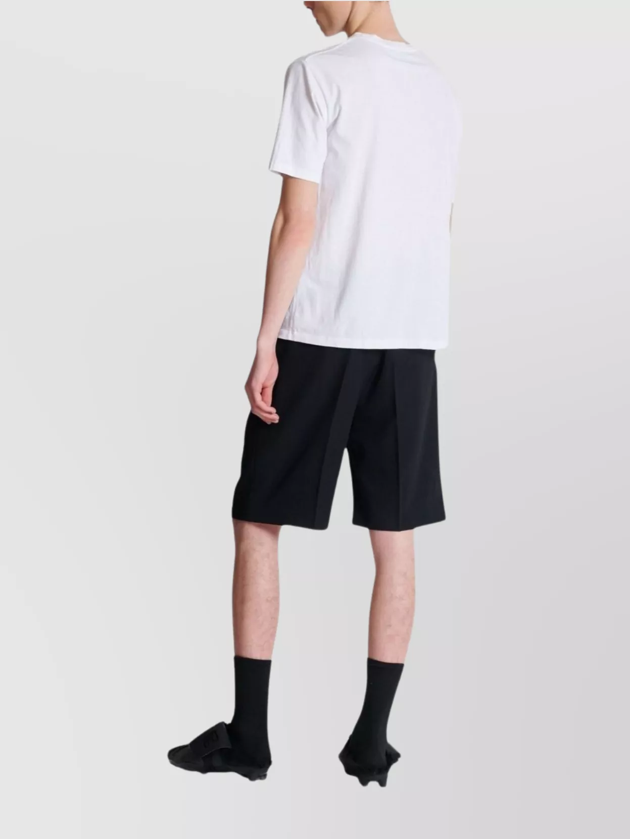 Balmain Crew Neck T-Shirt Short Sleeves