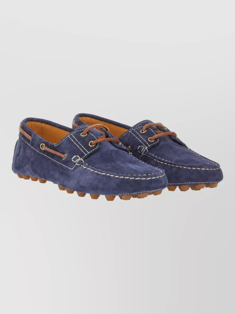Tod's Leather Boat Shoes
