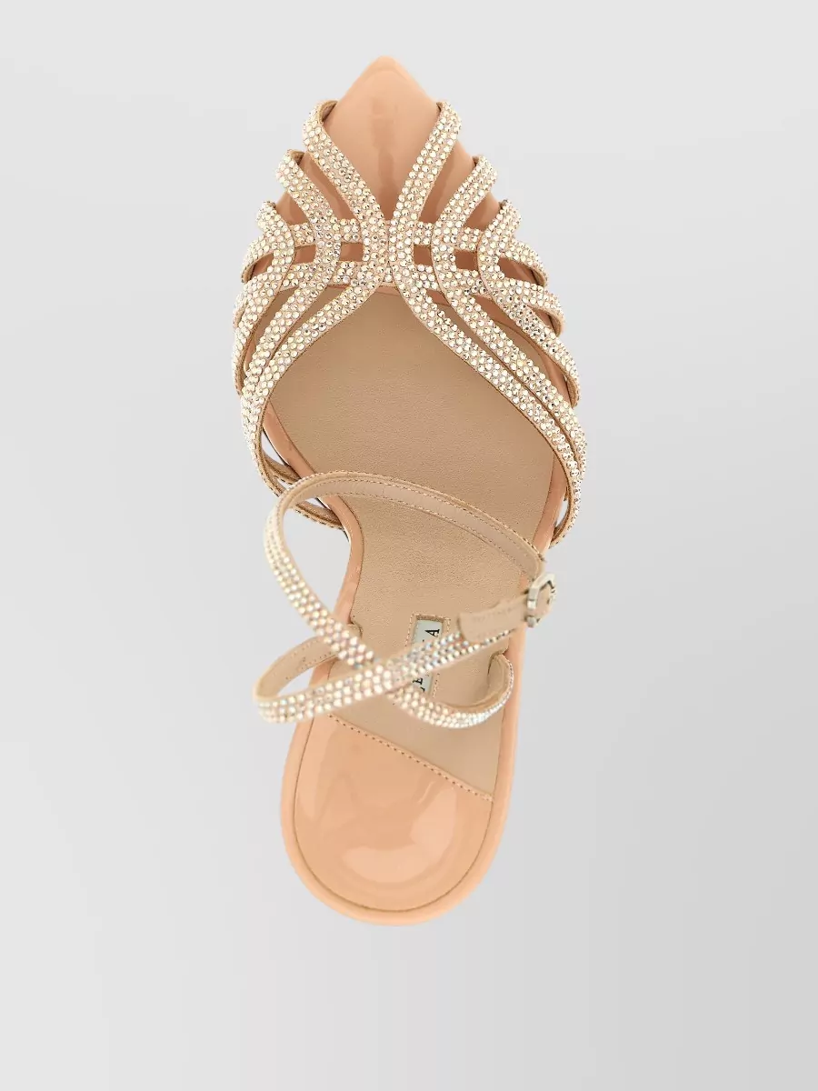 Le Silla Divina Ankle Strap Sandals Pointed Toe
