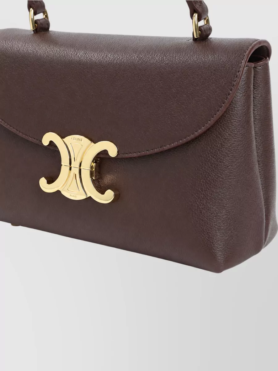 Celine Leather Shoulder Bag