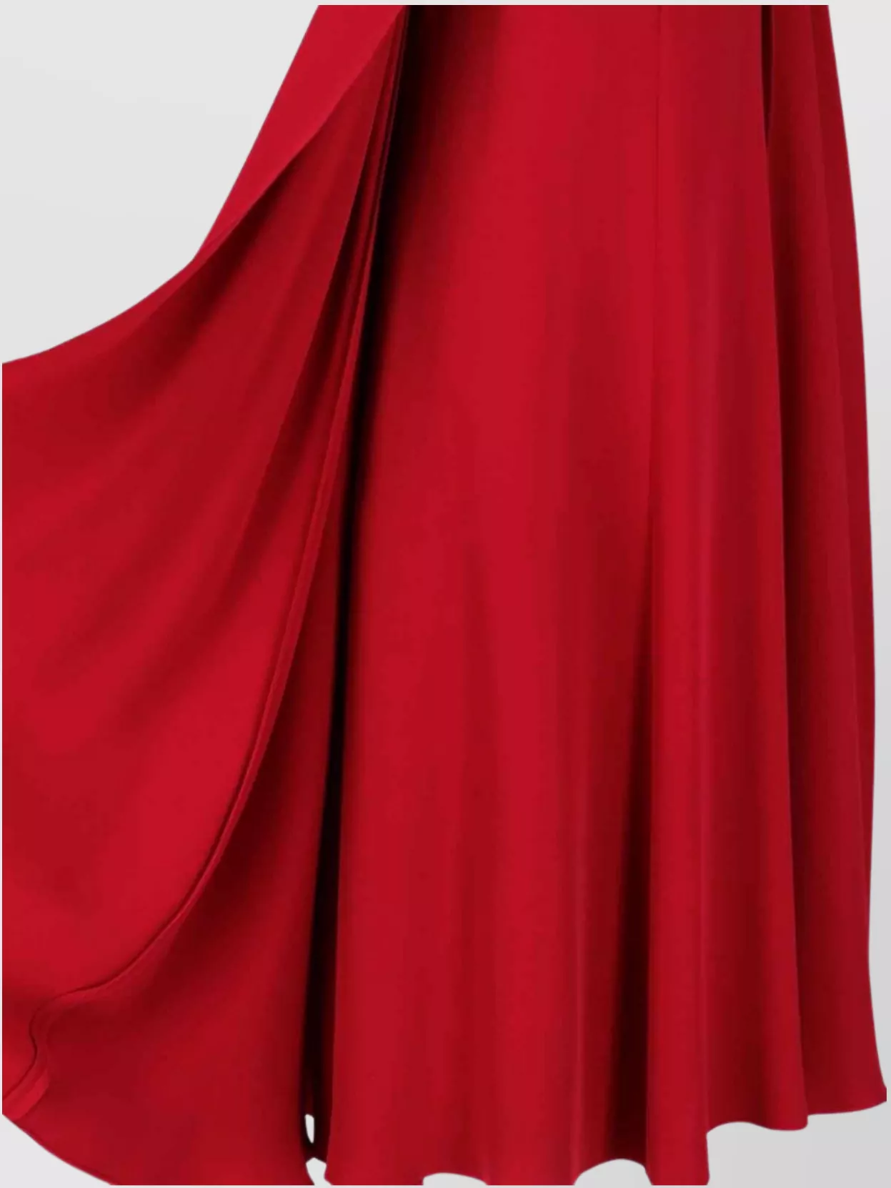 Valentino Knee Length Dress Flowing Silhouette