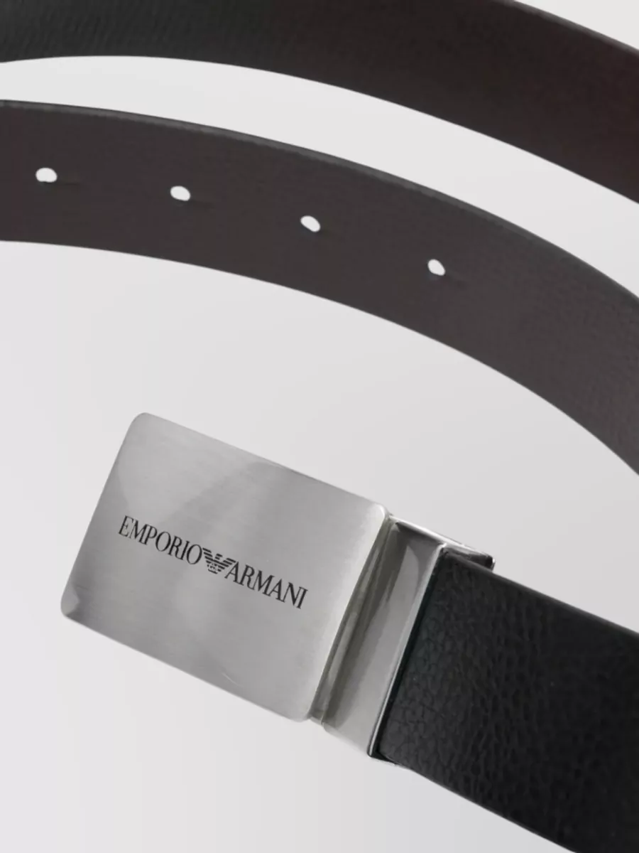 Emporio Armani Leather Reversible Belt