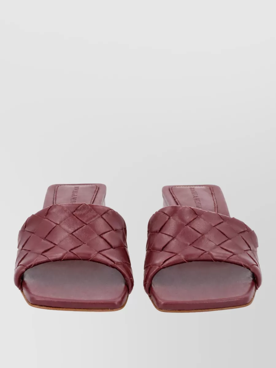 Bottega Veneta Leather Park Mules
