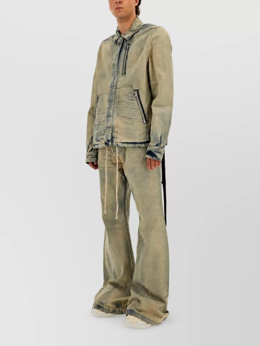 Rick Owens Drkshdw Single-Breasted Coat