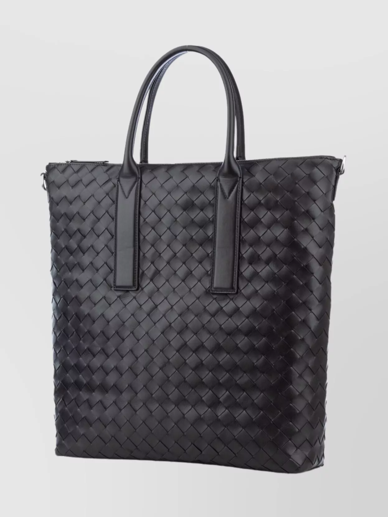 Bottega Veneta Rectangular Top Handle Woven Tote