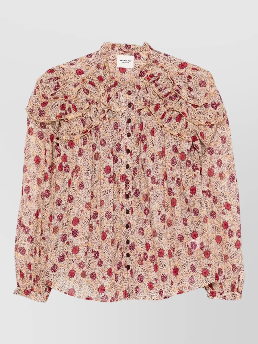 Isabel Marant Etoile cotton christa blouse