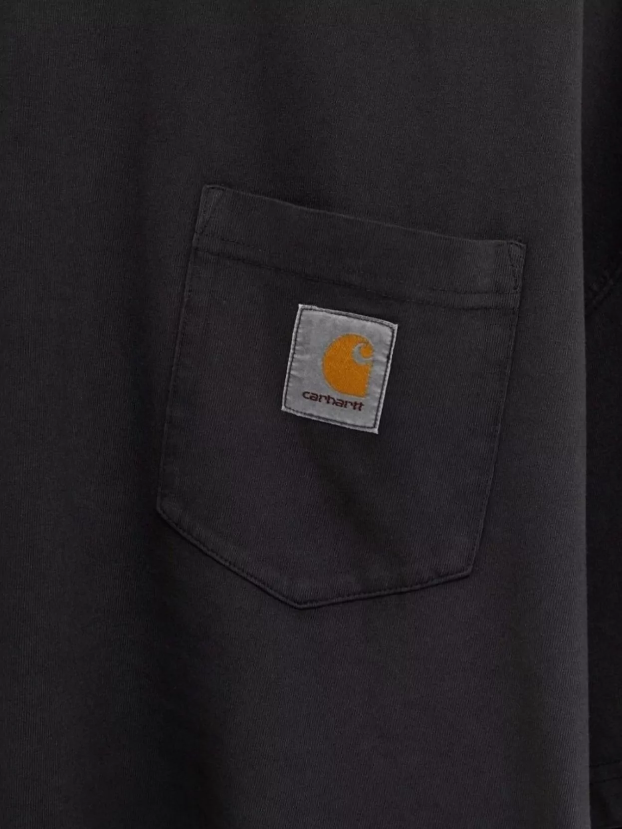 Carhartt Wip Cotton T-Shirt Logo Pocket