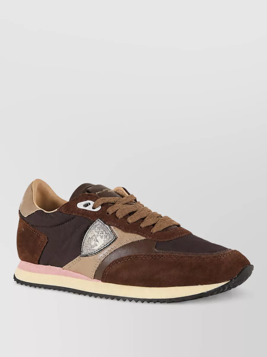 Philippe Model leather low-top sneakers