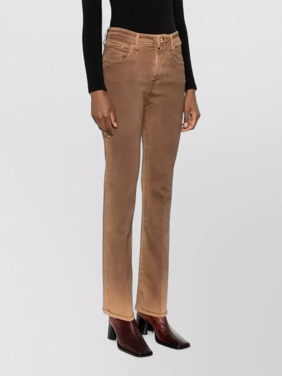 Jacob Cohen Mid-Rise Straight-Leg Jeans