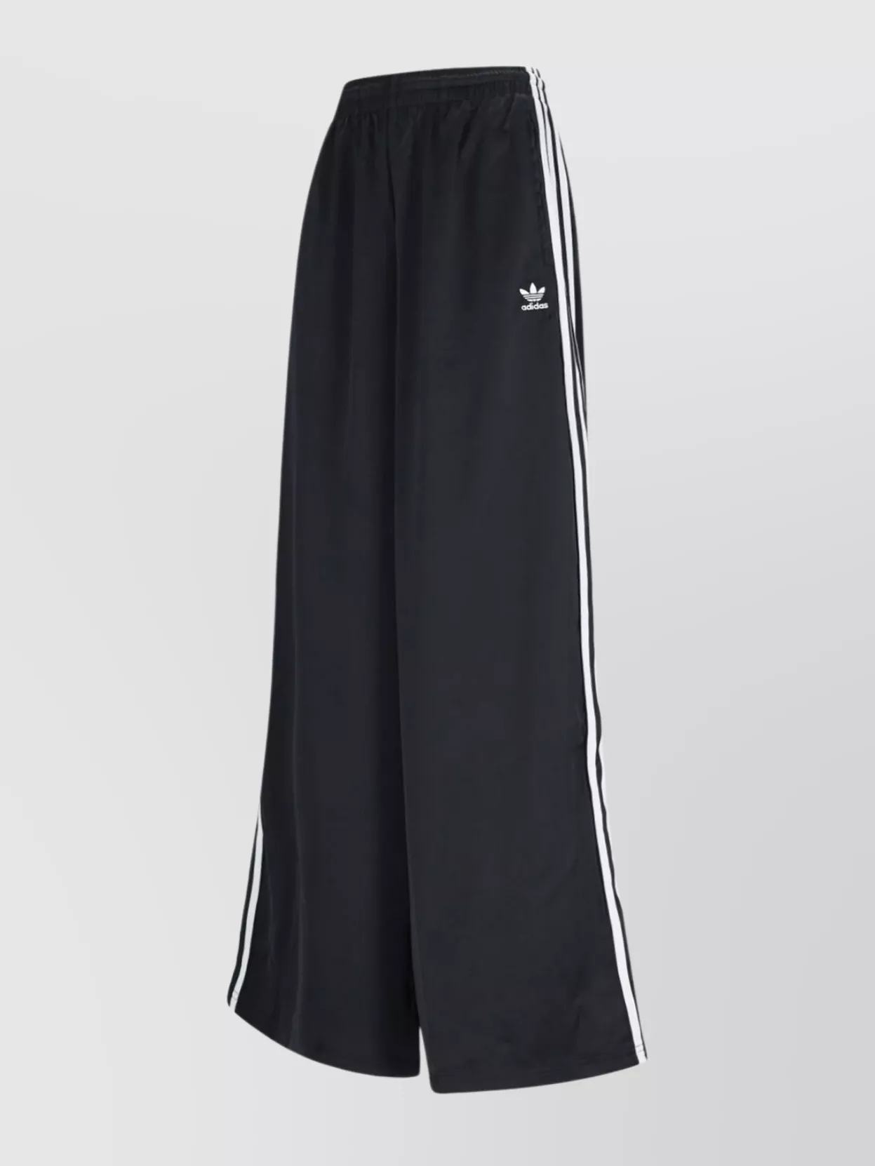 Adidas Straight Trousers Featuring Elastic Waistband