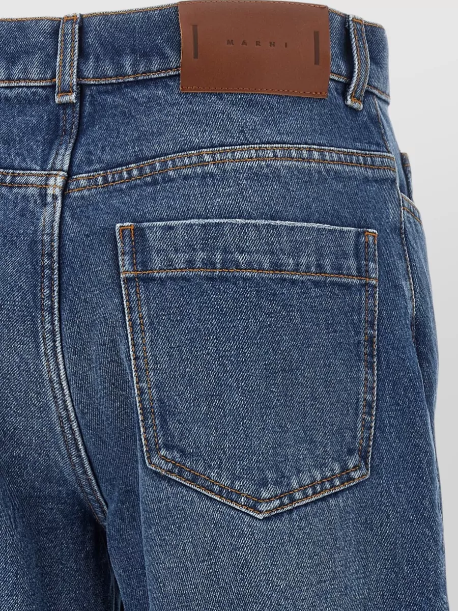 Marni Denim Straight-Leg Jeans