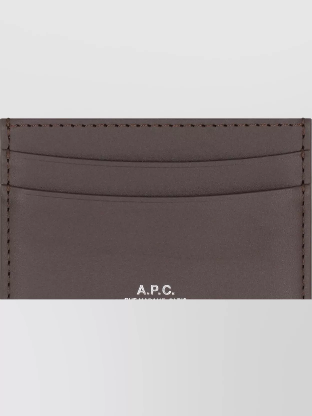 Apc Compact Smooth Leather Card Holder