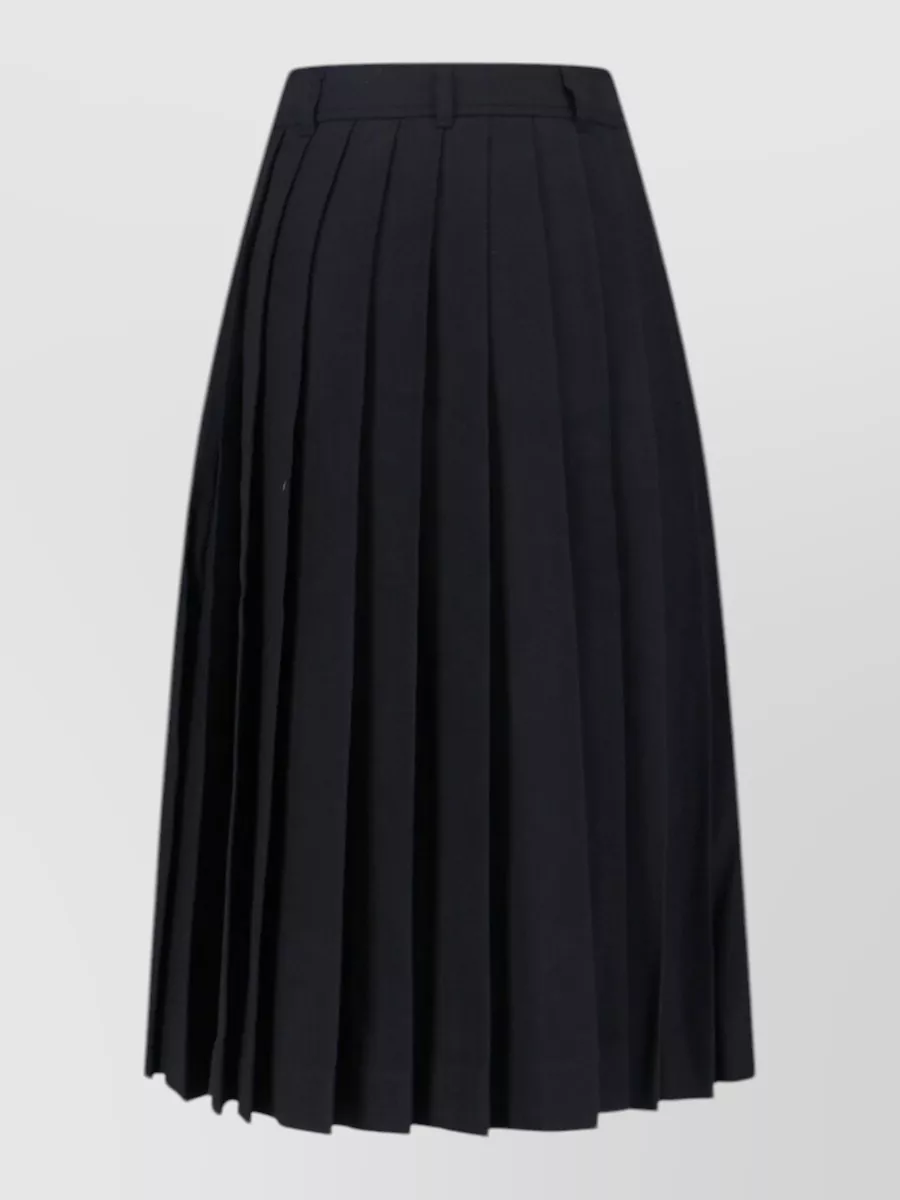 Dunst Pleated Midi Skirt