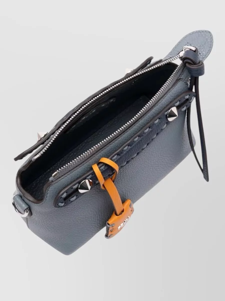 Fendi Selleria Mini Tote Bag Metal Studs