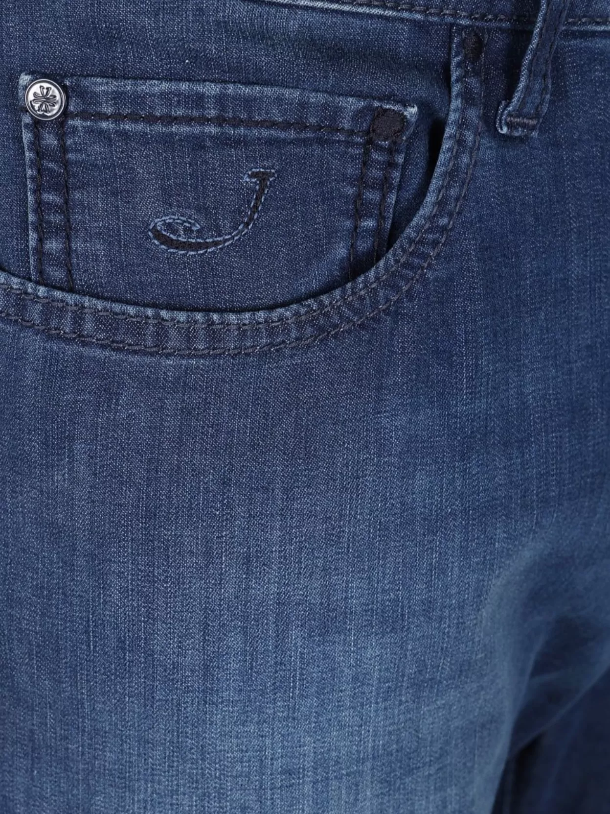 Jacob Cohen Slim Fit Stretch Denim Trousers