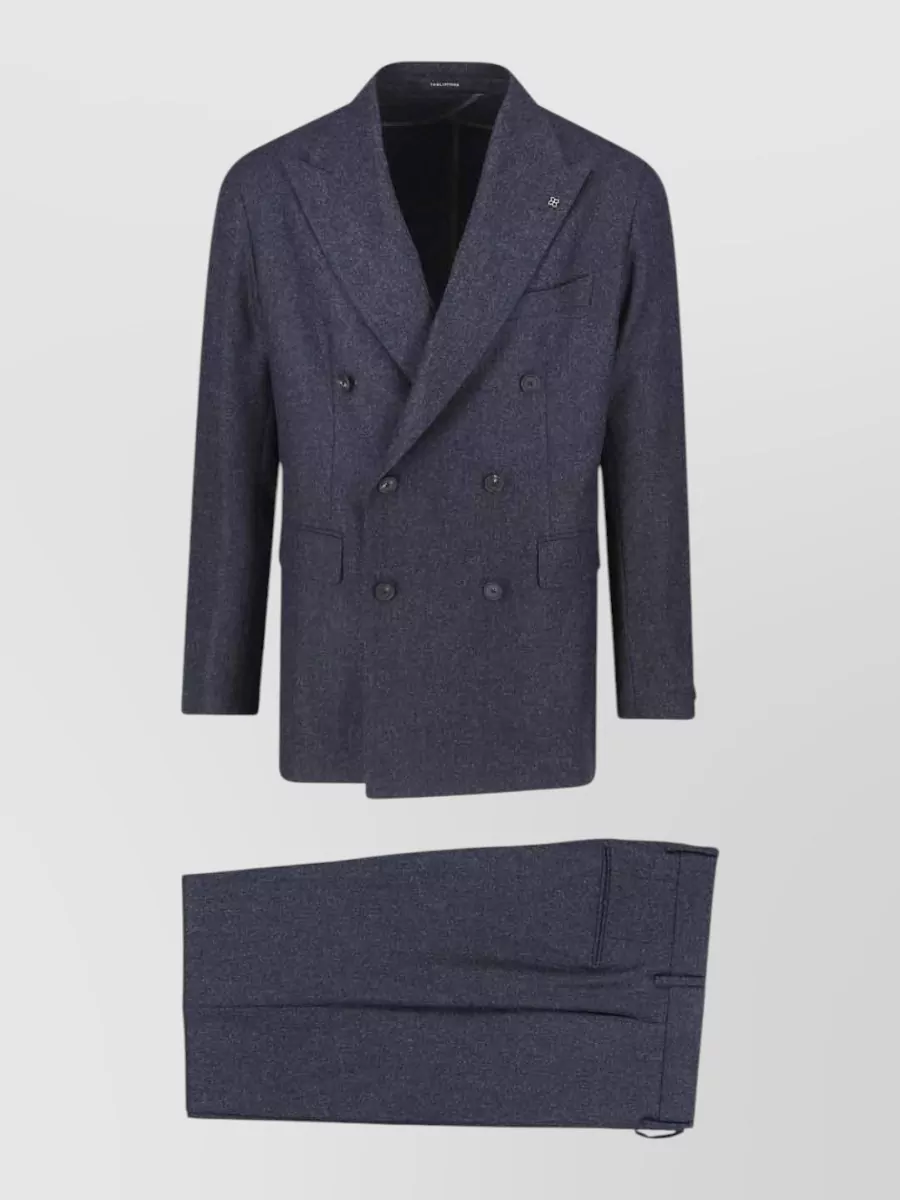 Tagliatore virgin wool double breasted coat