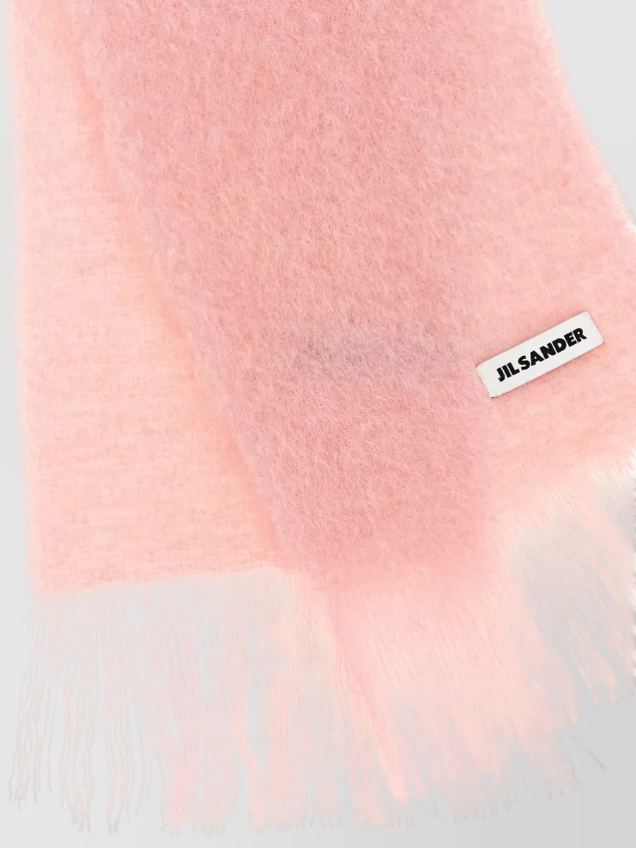 Jil Sander Mohair Wool Scarf