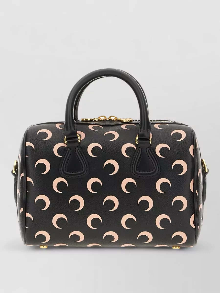 Marine Serre mini cotton crossbody bag