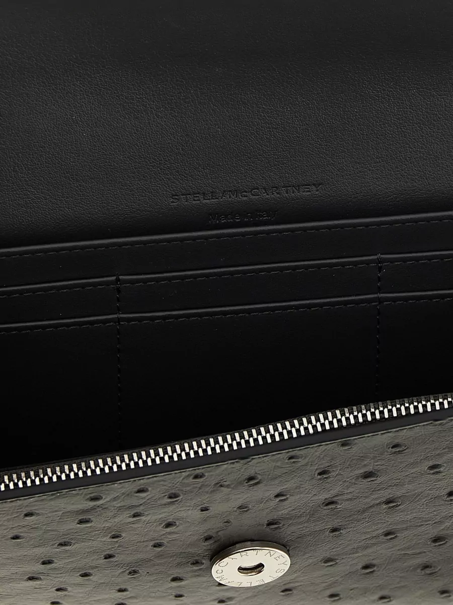 Stella Mccartney Ryder Rectangular Crossbody Bag Textured Strap