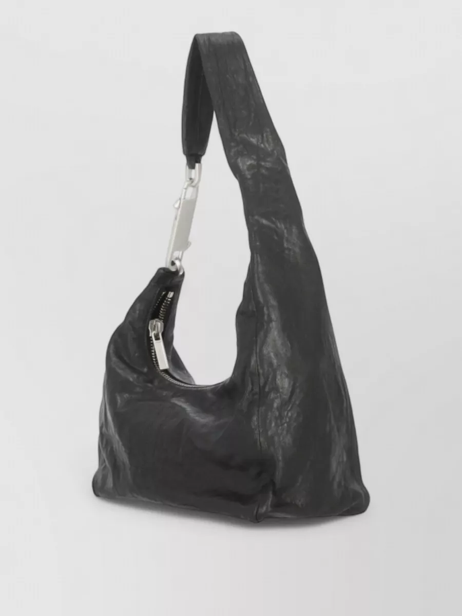 Rick Owens Shopper Pod Lamb Leather Shoulder Bag