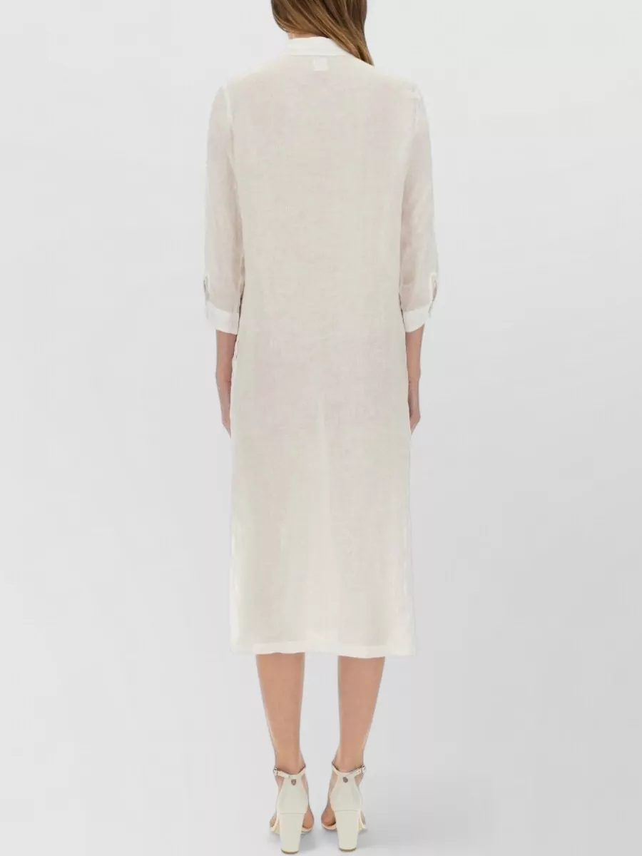 120% Lino Midi Dress