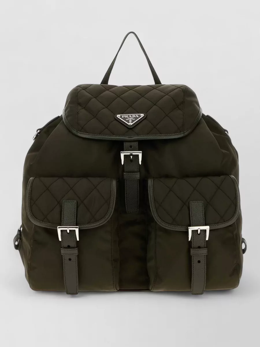 Prada explore recycled polyamide backpack