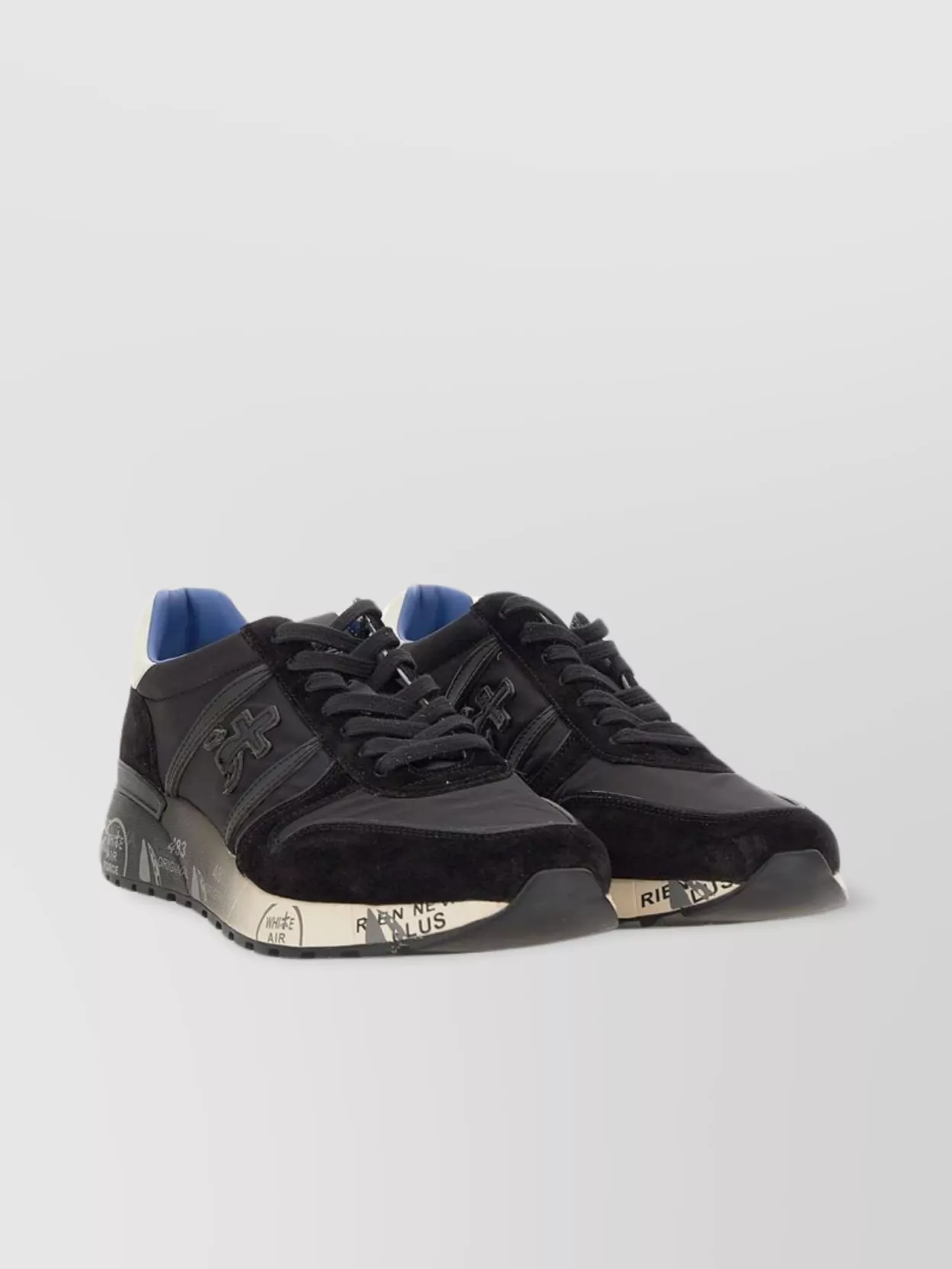 Premiata Leather Low-Top Sneakers