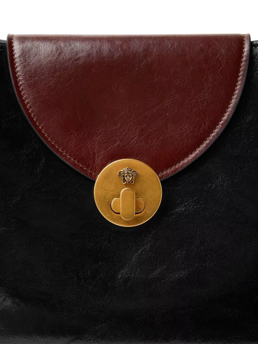 Versace Medium Leather Shoulder Bag