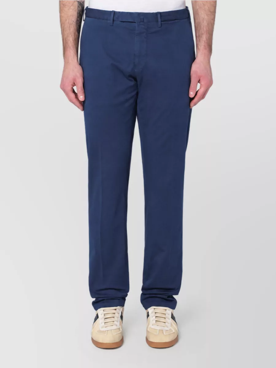 Santaniello cotton straight-leg trousers