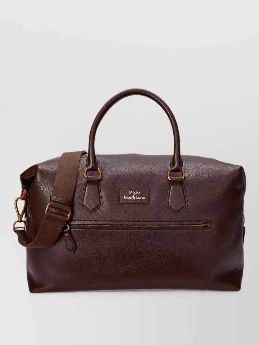 Polo Ralph Lauren Leather Duffle Bag