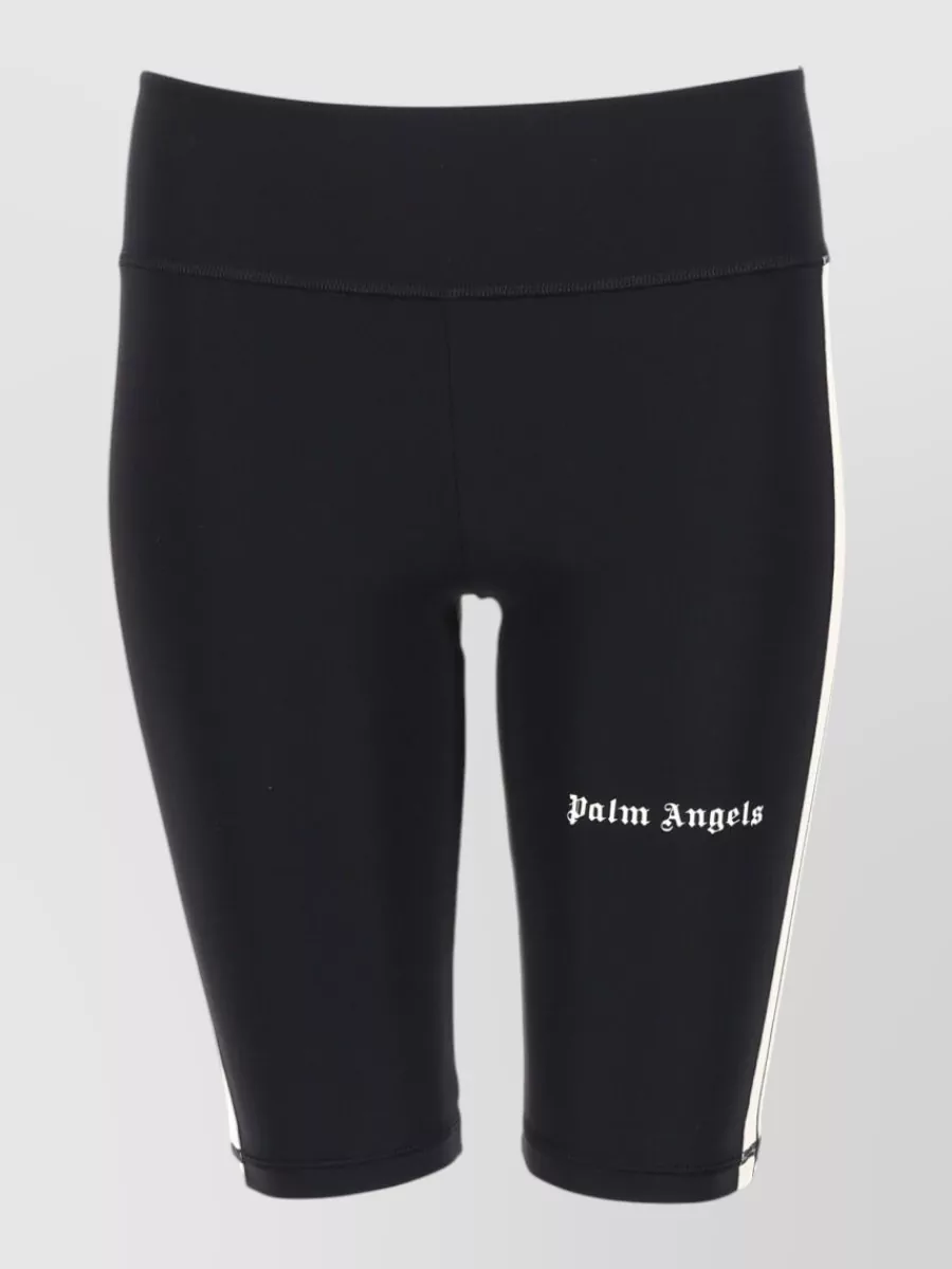 Palm Angels Slim-fit biker leggings