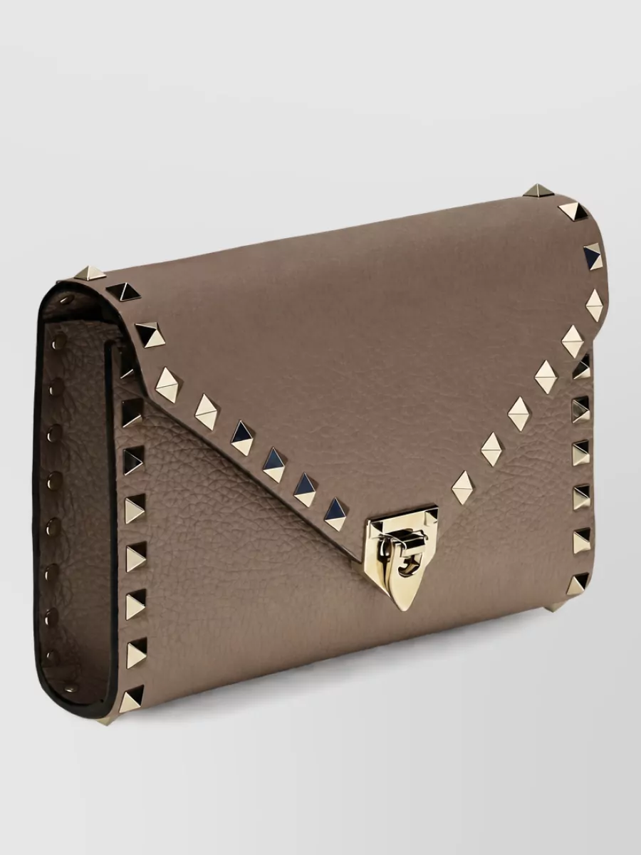 Valentino Garavani Leather Clutch Bag