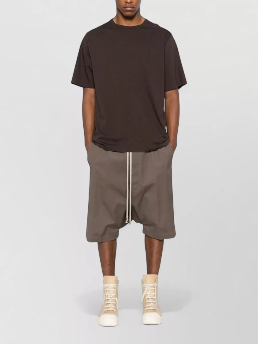 Rick Owens Brad T Short Sleeve Round Neck T-Shirt