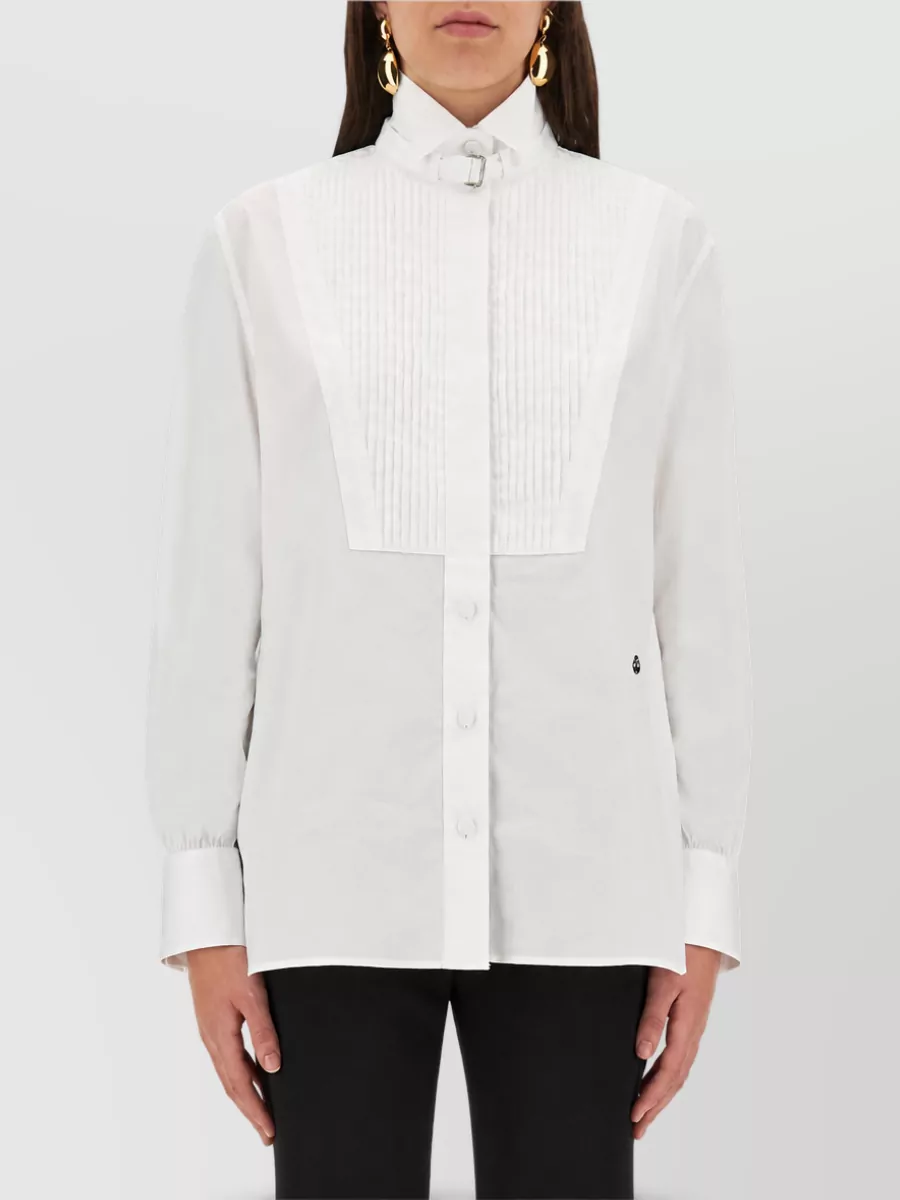 Alexander Mcqueen Cotton Tuxedo Shirt