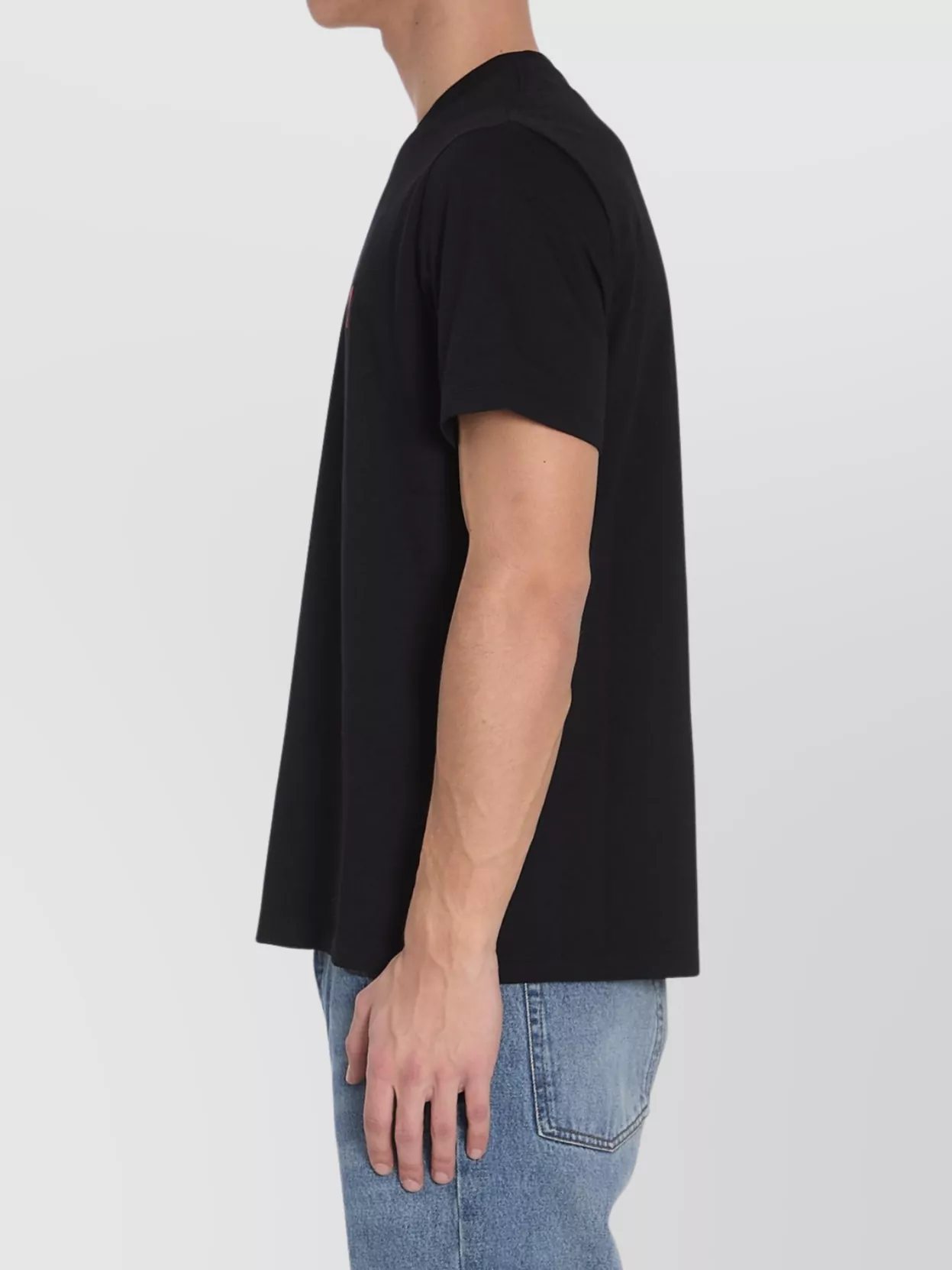 Ami Paris Heart Friend Crewneck T-Shirt