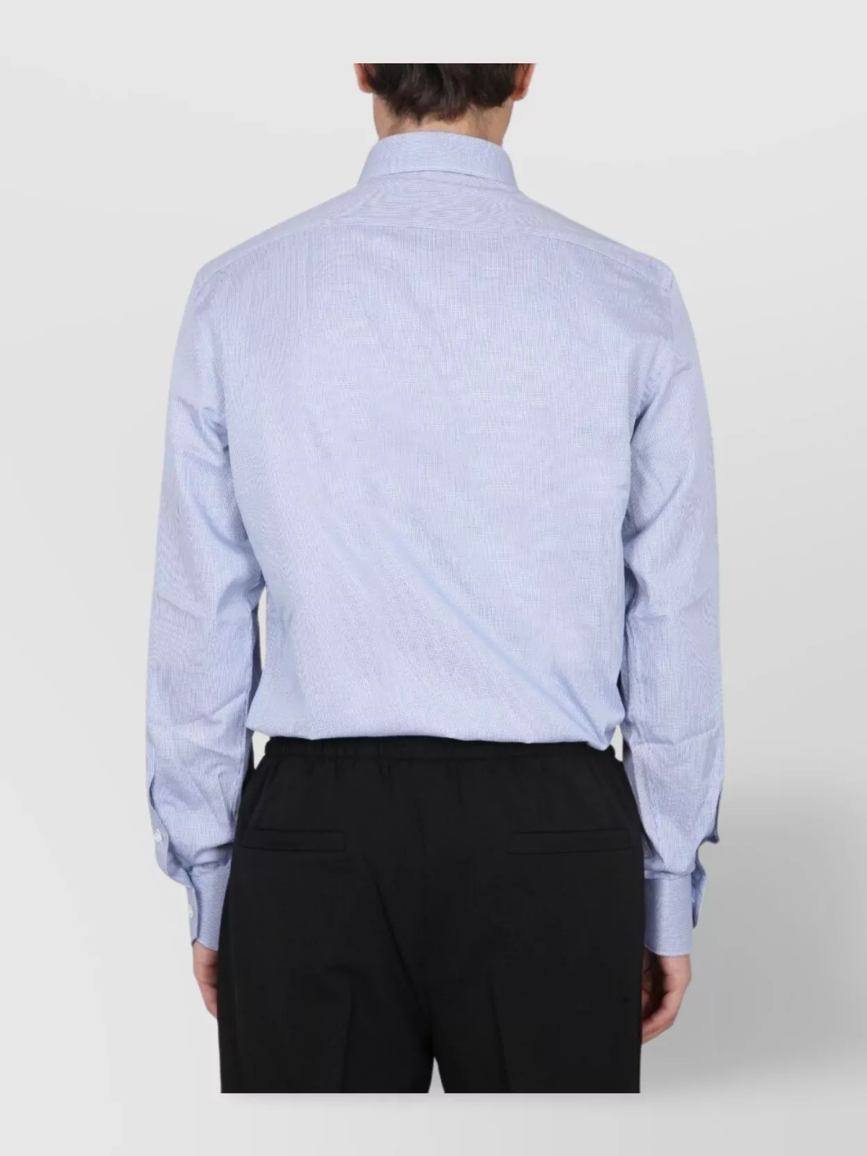Zegna Button-down Collar Shirt With Long Sleeves
