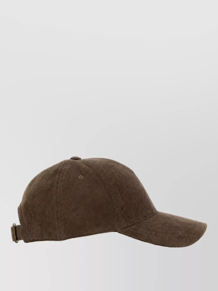 Saint Laurent Corduroy Baseball Cap
