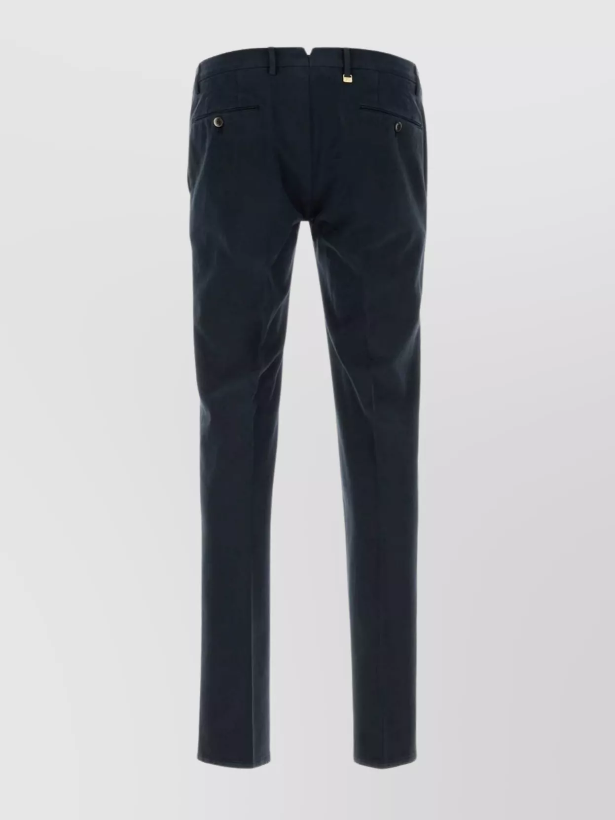 Pt Torino Stretch Cotton Blend Trousers Featuring Pockets
