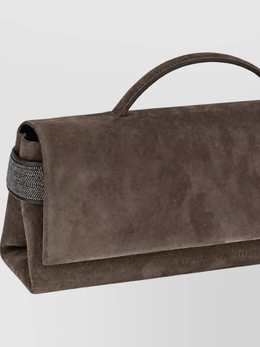 Brunello Cucinelli Leather Clutch Bag