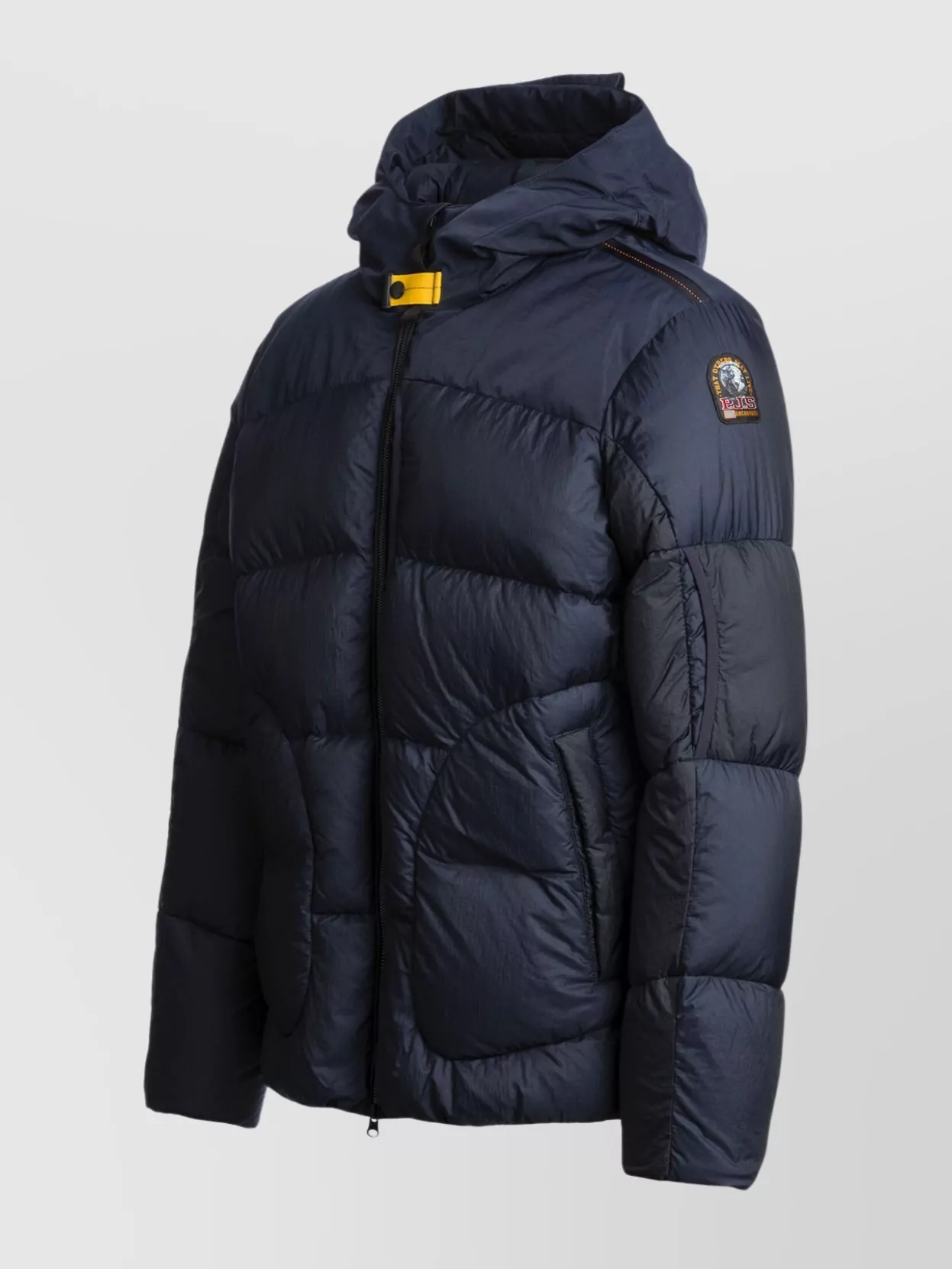 Parajumpers Padded Hooded Down Jacket With Zip Pockets