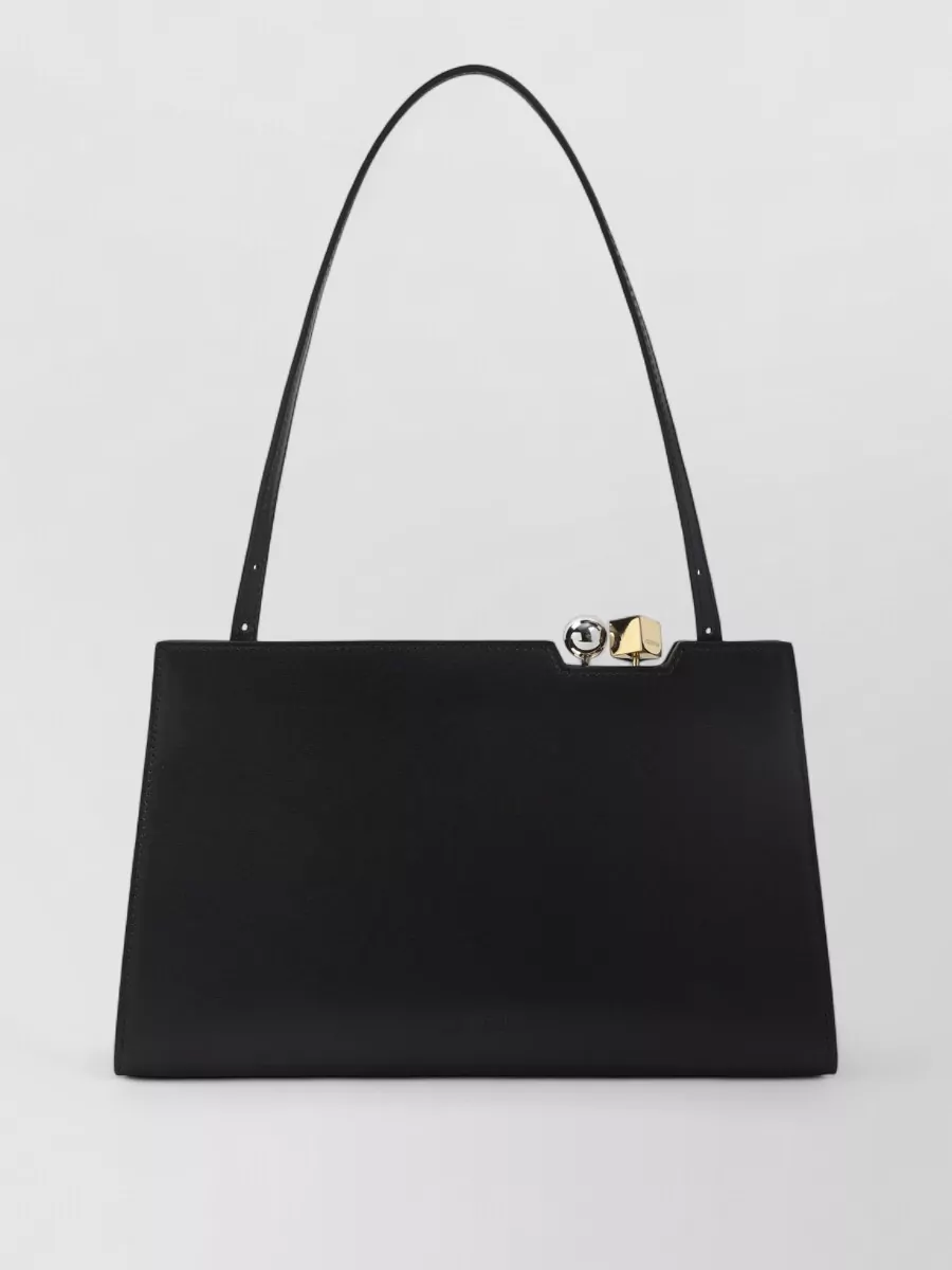 Jacquemus Le Salon Leather Shoulder Bag