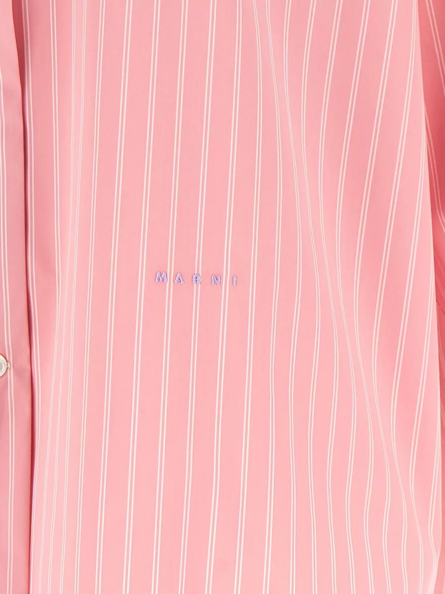 Marni Striped Long-Sleeve Shirt