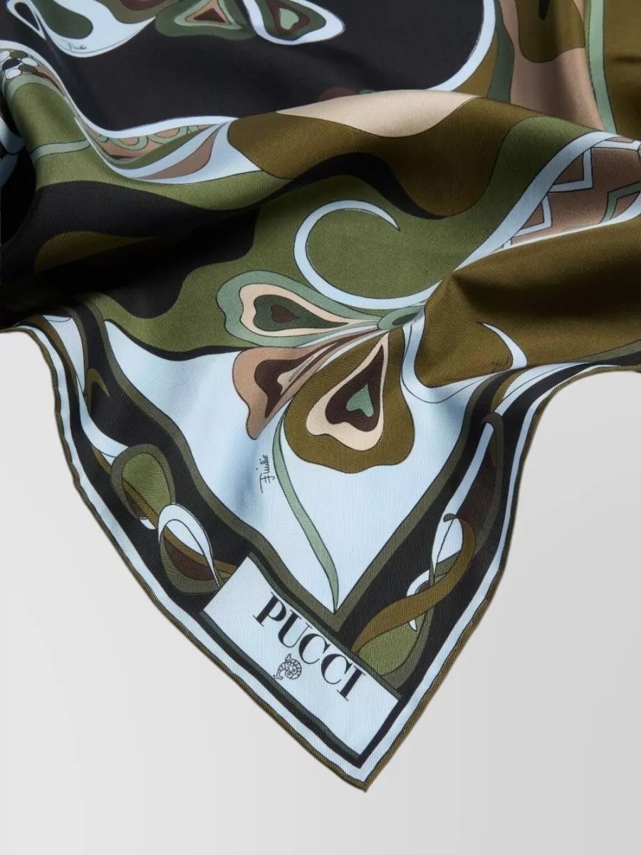 Pucci Silk Printed Scarf