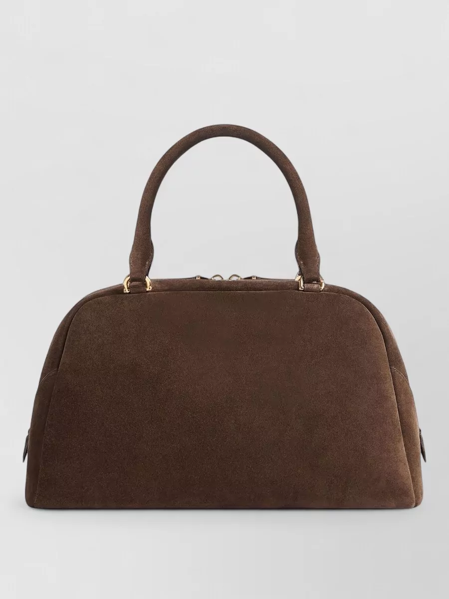 Givenchy Suede Shoulder Bag Top Handle Strap