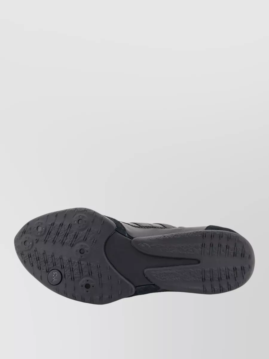 Y-3 Leather Tokyo Warped Lace-Up Sneakers