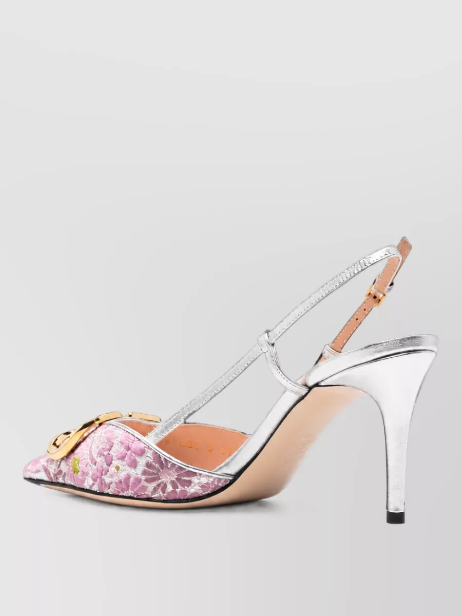 Valentino Garavani Silk lace pumps