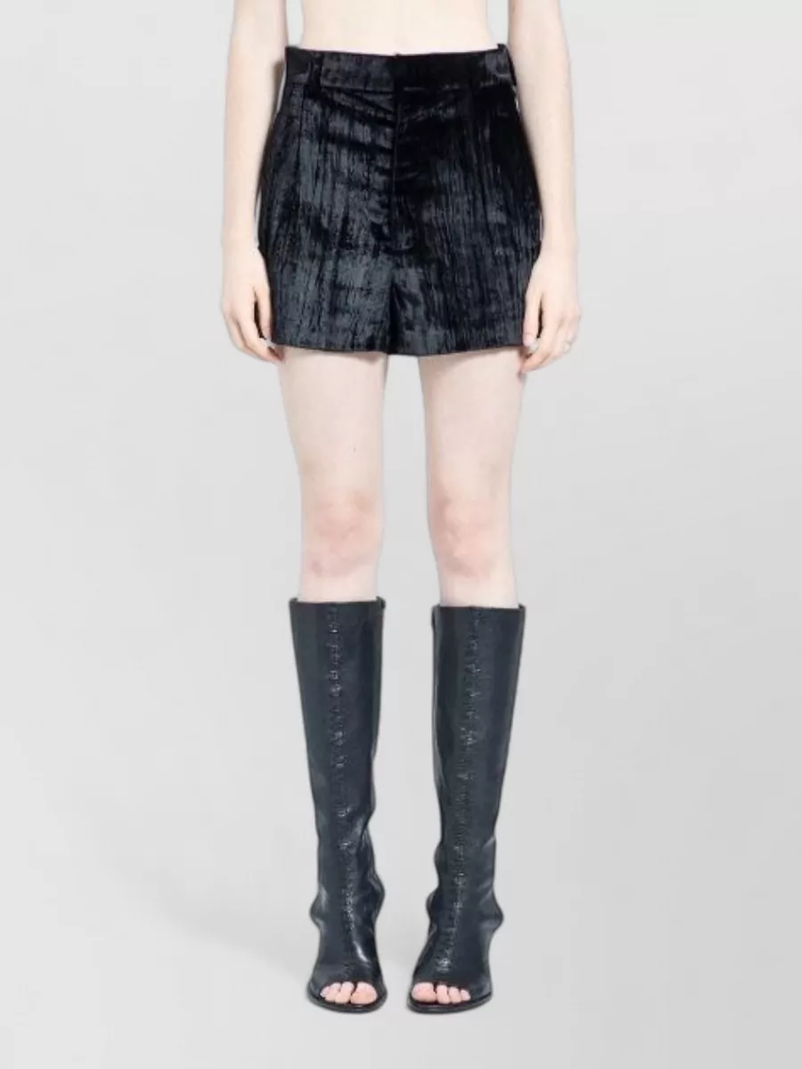 Ann Demeulemeester high-rise tailored shorts